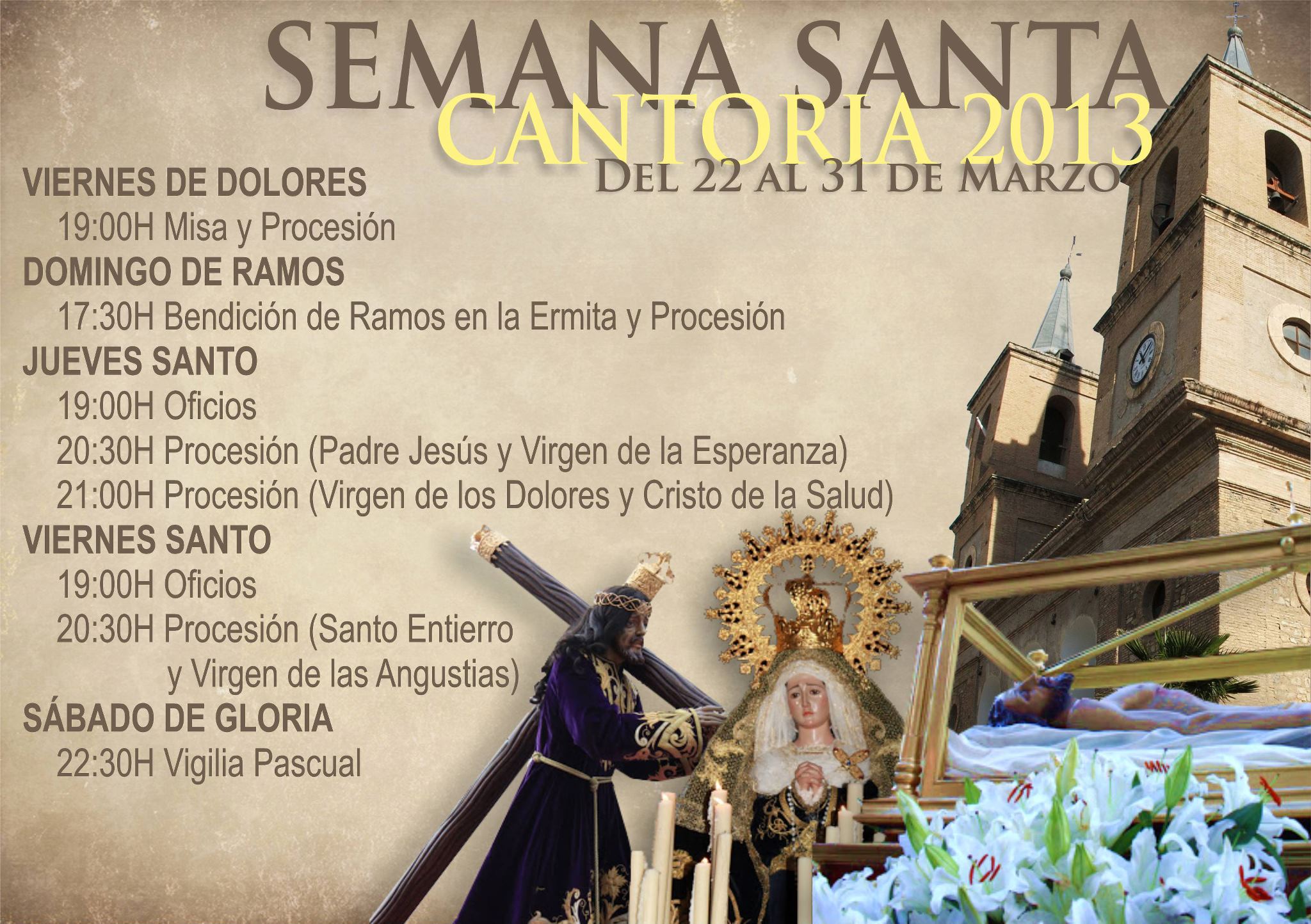 Semana Santa en Cantoria  